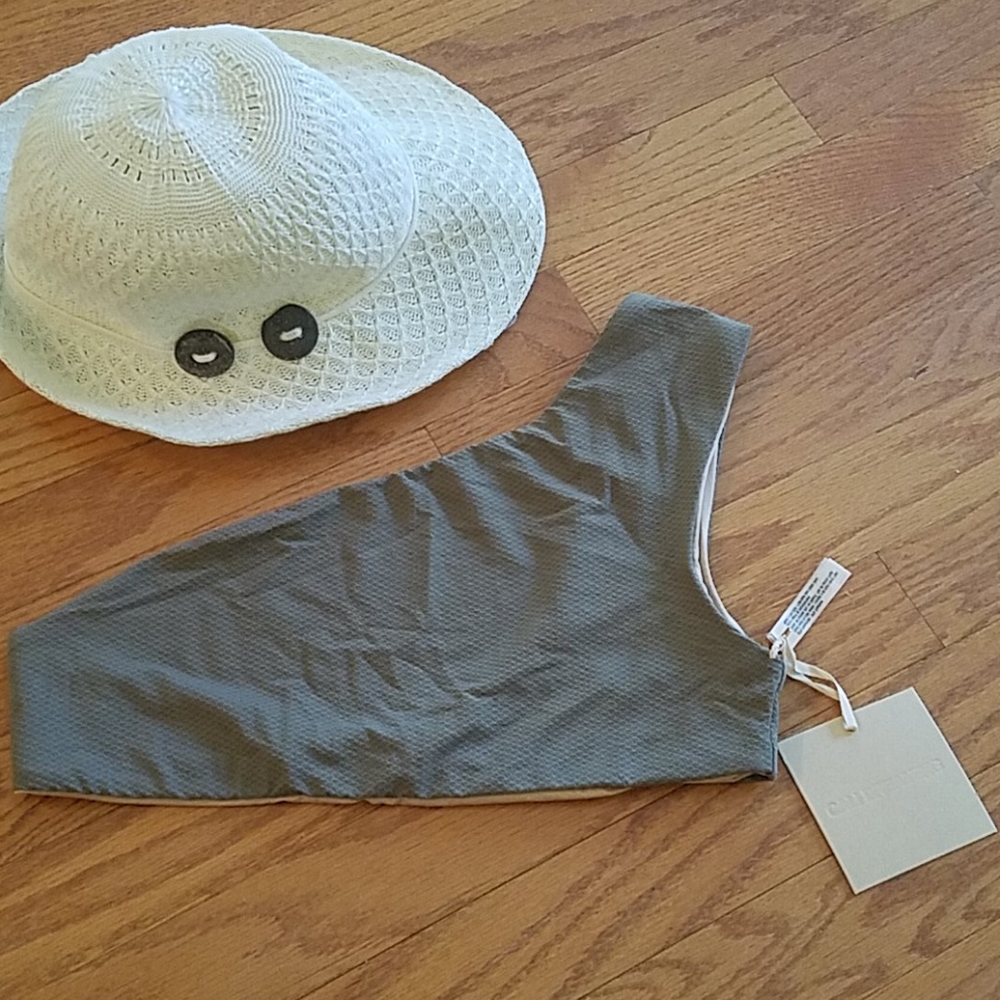 🔥Cali Dreaming Sombrero Top. Olive color/L